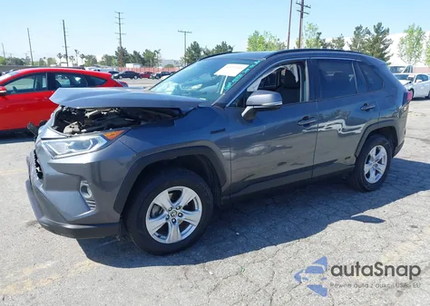 2020 Toyota Rav4 Hybrid Xle из США, поврежденный, VIN JTMRWRFV6LD063811